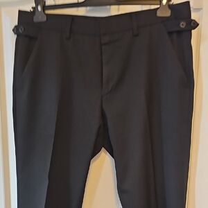 Black Tailored Trousers